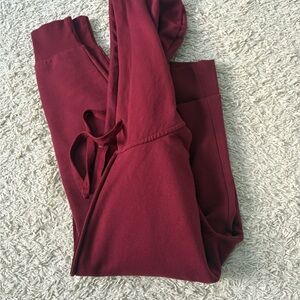 Time and Tru Deep Red Hoodie